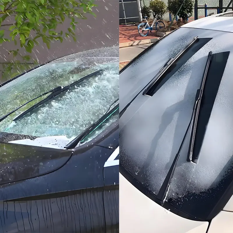 Por que algumas lâminas do limpador híbrido falham no inverno