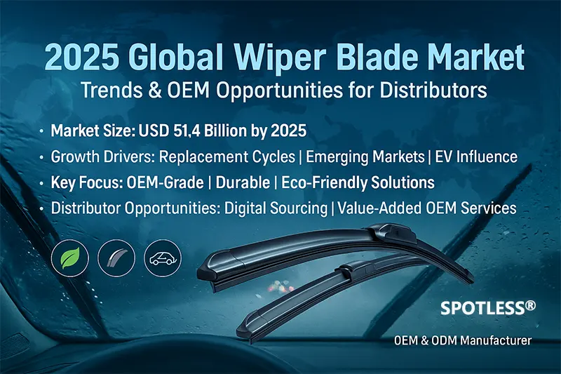 Global Wiper Blade Market Outlook 2025: Tendências e Oportunidades de OEM para distribuidores