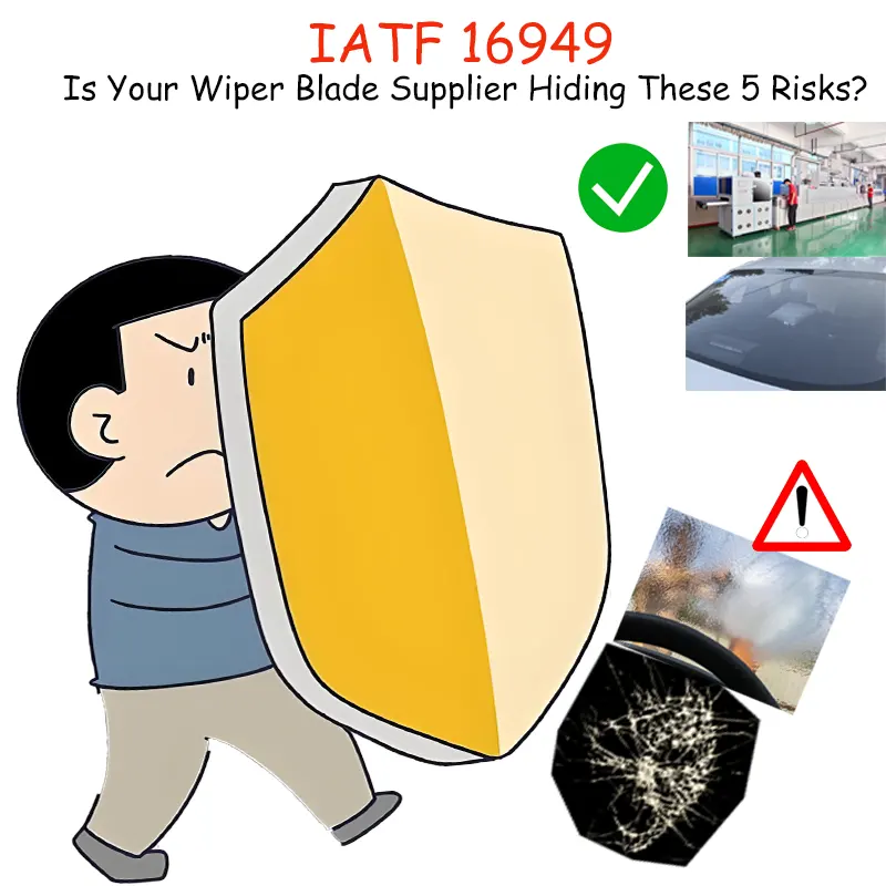 IATF 16949: Seu fornecedor de lâminas de limpador está escondendo esses 5 riscos?