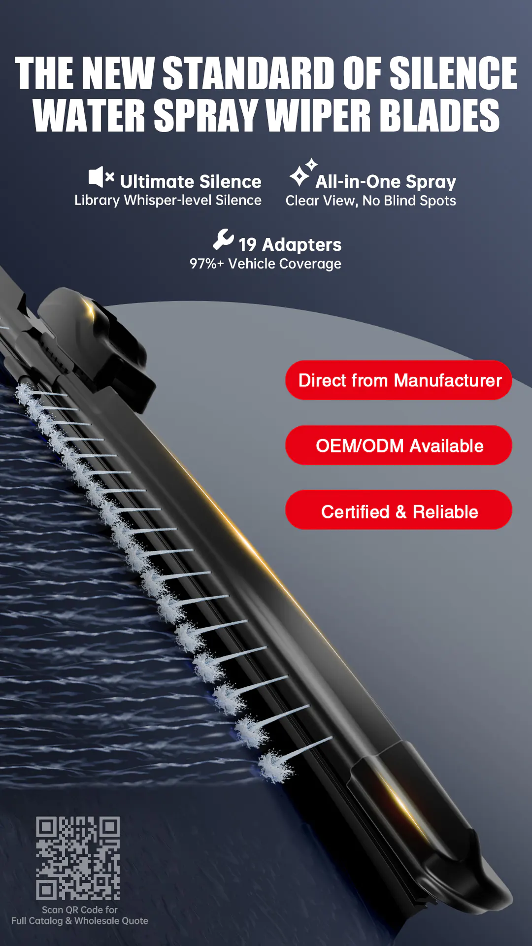 Tecnologia Spray-Film Wiper: A escolha silenciosa e durável para distribuidores