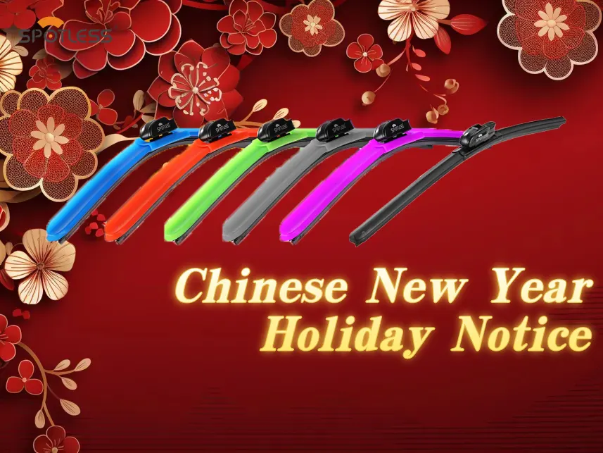 Programação impecável do feriado do Ano Novo Chinês de 2026, garantindo melhor serviço aos parceiros das palhetas do limpador