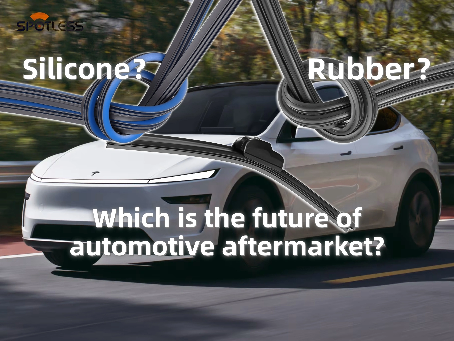 As palhetas de silicone são o futuro do mercado de reposição automotiva?