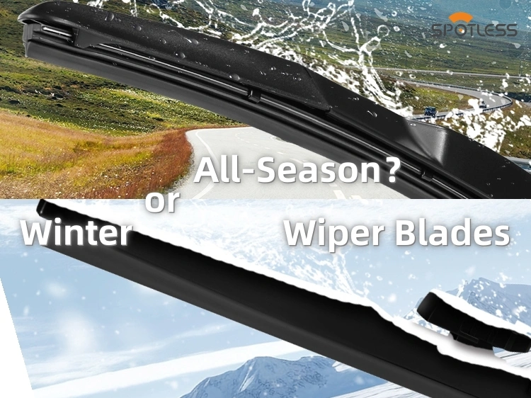 Escovas do limpador de inverno ou para todas as estações? Uma comparação técnica para distribuidores e lojas de peças de automóveis