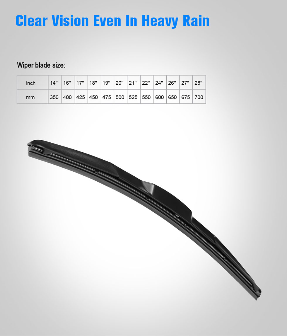 Hybrid Windscreen Wiper